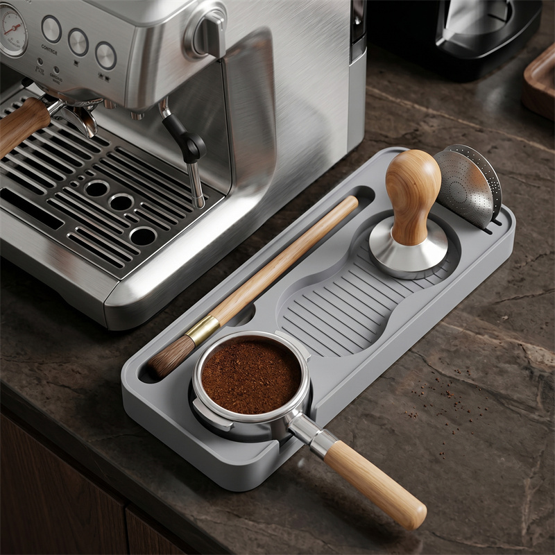 Coffee Equipment Distributor - Silikonowa Stacja do Ubijania Kawy Espresso,