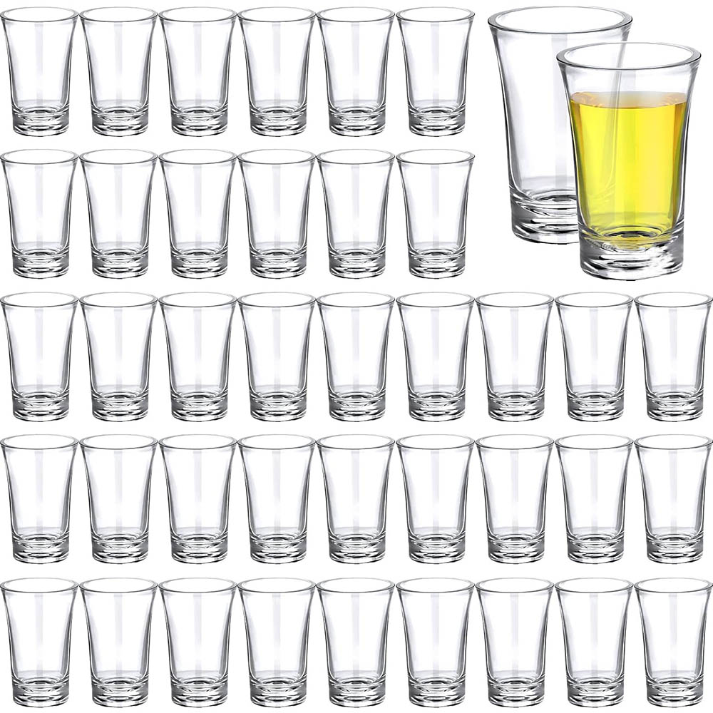 Espresso Shot Glass - Zestaw kieliszków akrylowych 1.2oz (ok. 35ml)