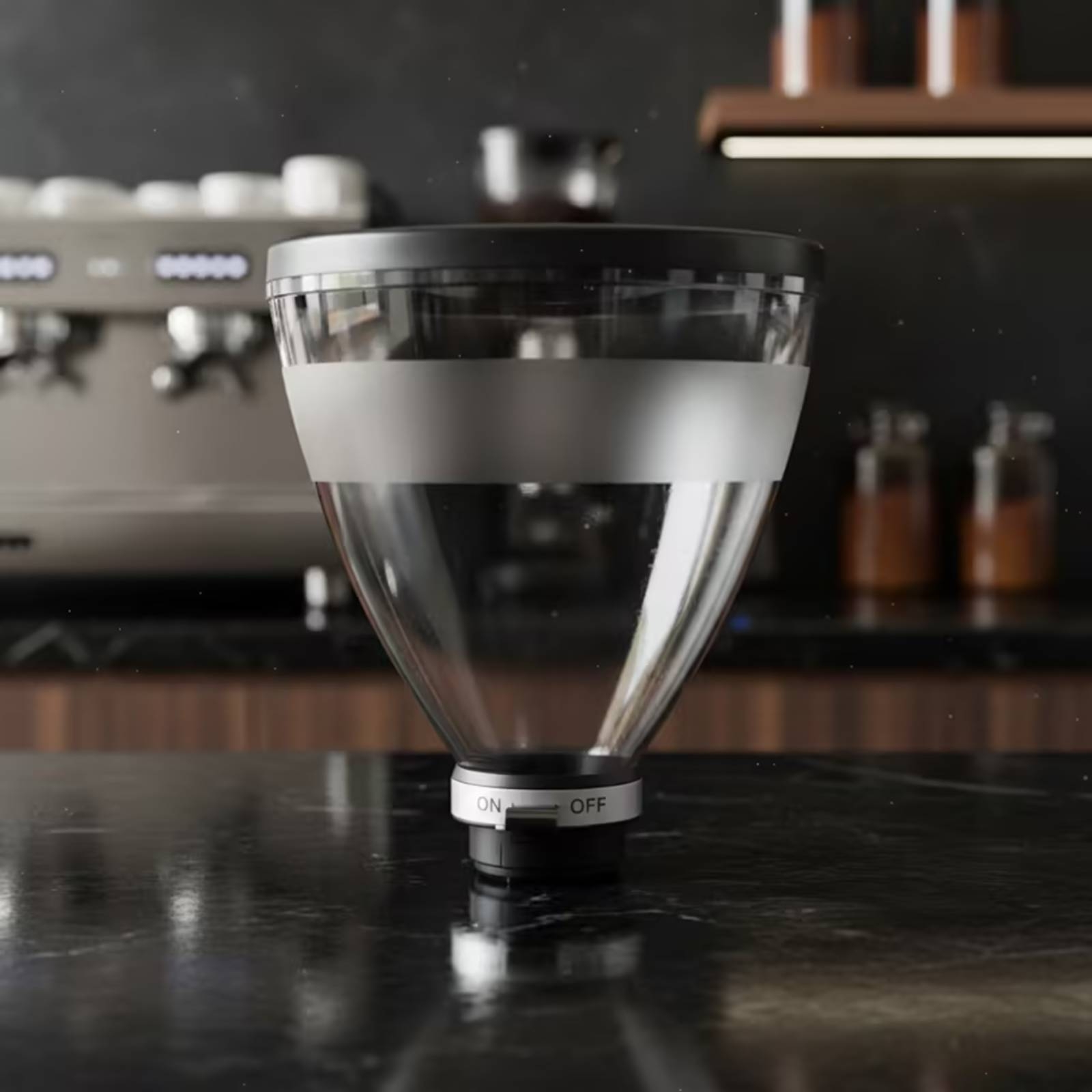 Zamienny zbiornik na kawę z ko – Bean Hopper Lid recenzja i cena