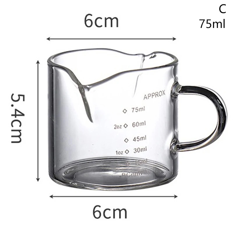 1/2 szt. Filiżanki do espresso – Espresso Shot Glass recenzja i cena