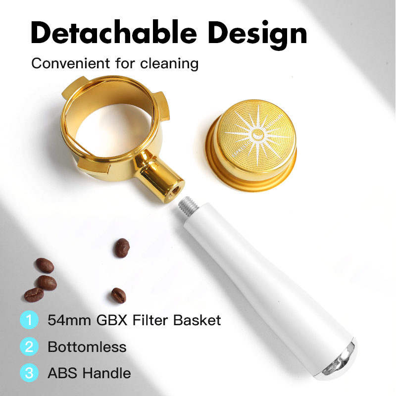 AliKisscafe 54mm Bezdnienek Po – Naked Portafilter Bottomless recenzja i cena
