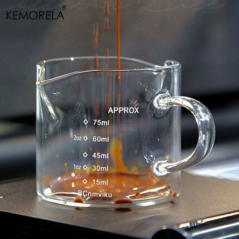Szklany kubek miarowy z uchwyt – Espresso Shot Glass recenzja i cena