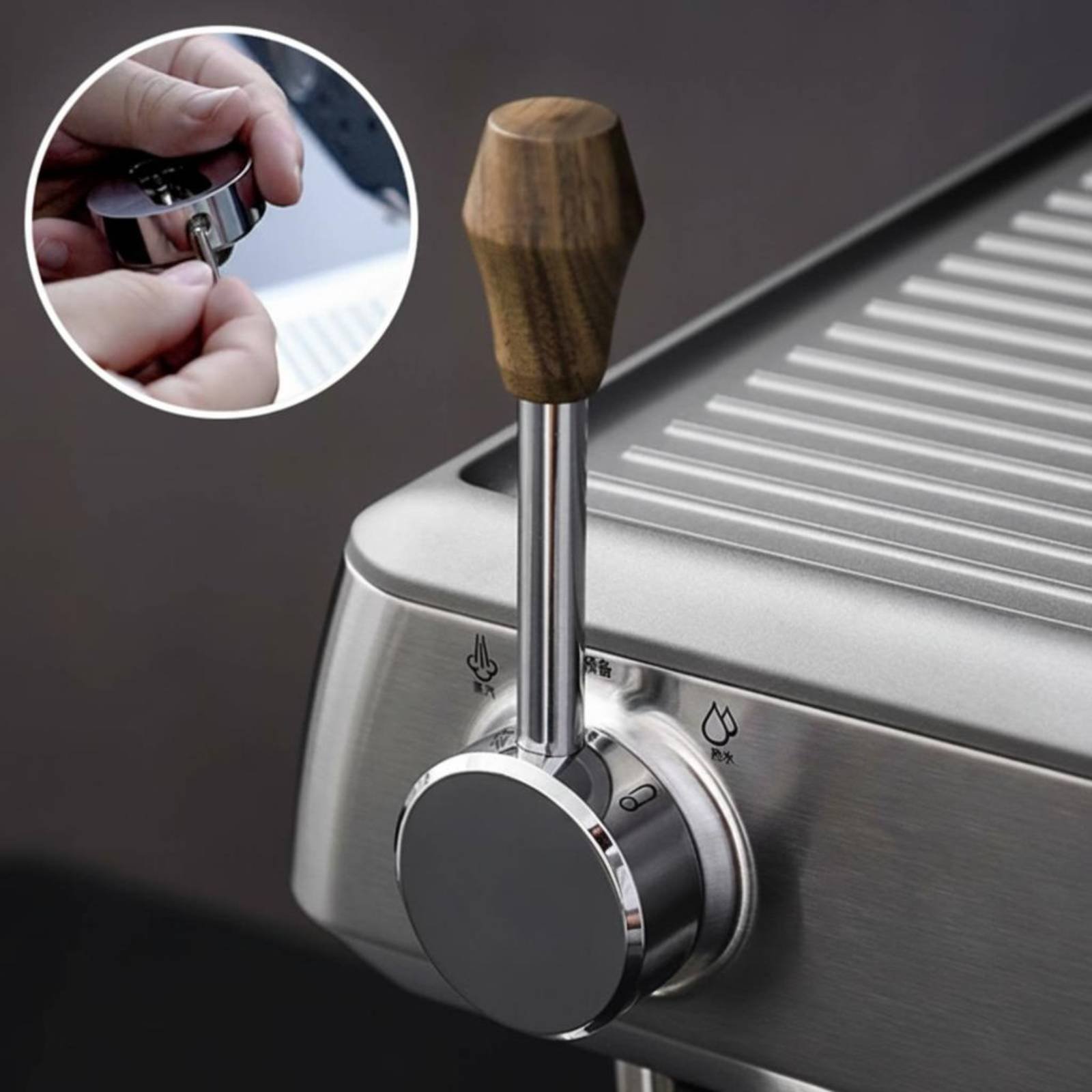 Zestaw drewnianych gałek do po – Bean Hopper Lid recenzja i cena