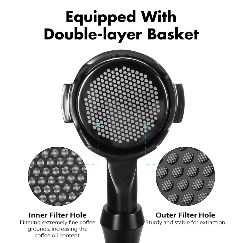 58MM Bezdnny Portafilter do Ka – Naked Portafilter Bottomless recenzja i cena